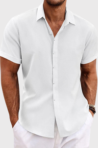 Relaxed Short Sleeve Summer Shirt