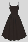 Feminine Pleated Midi Dresses Elegant