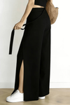 Elegant Cropped Summer Pants Bowtie