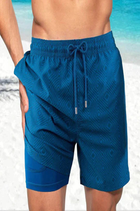 Athletic Compression Lined Swim Shorts