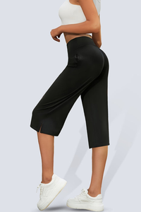 Casual Cropped Summer Pants Wideleg