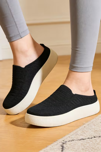 Slip On Breathable Thick Sole Shoes