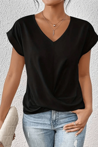 Casual Cotton Crew Neck T-Shirt
