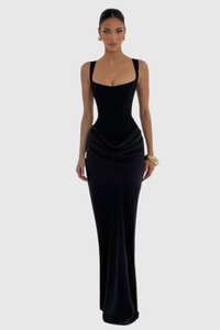Modern Pleated Summer Party Dress