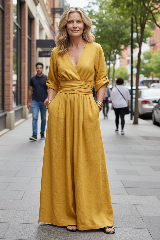 Softly Defined Waist Front