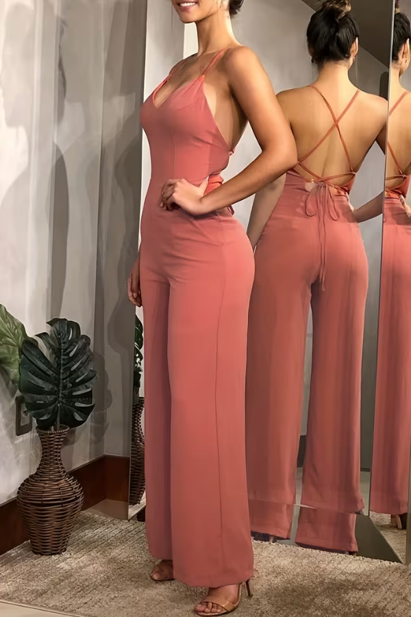 Glamorous Backless Jumpsuit
