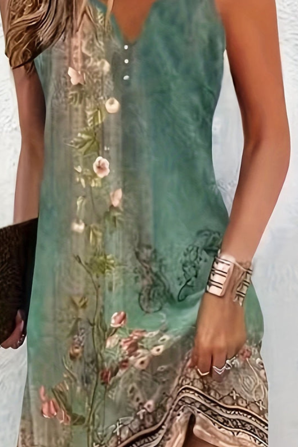 Romantic Floral Maxi Dress