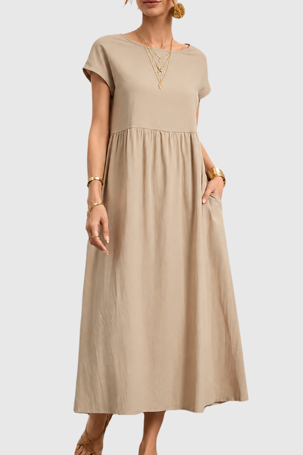Relaxed A Line Pocket Dress