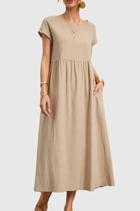 Relaxed A Line Pocket Dress