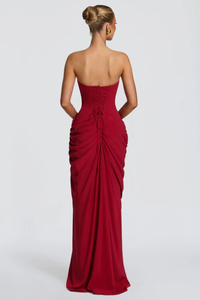 Elegant Flowing Maxi Occasion Dress