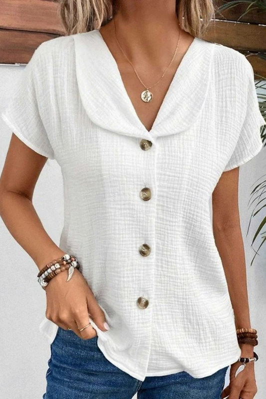 Chic Knotted Casual T-Shirt for Effortless Style and Comfort