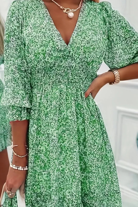 Bohemian Floral Dress