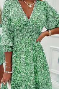 Bohemian Floral Dress