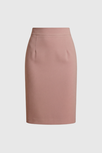 Elegant High Waist Midi Skirt