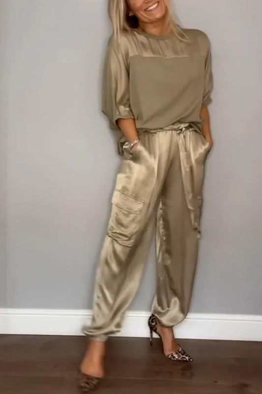 Women’s Relaxed Chic for Effortless Day-to-Night Styling Two-Piece Set