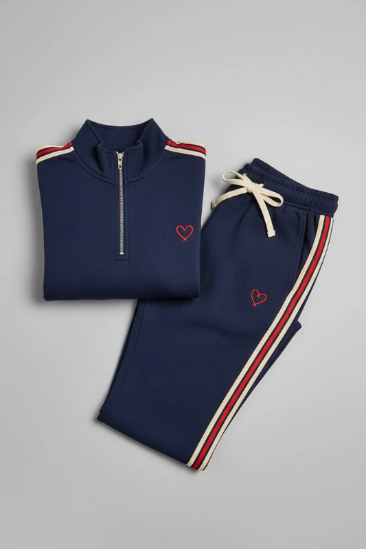 Luxurious Tracksuit Quarter Zip