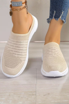 Breathable Mule Platform Slip On Shoes