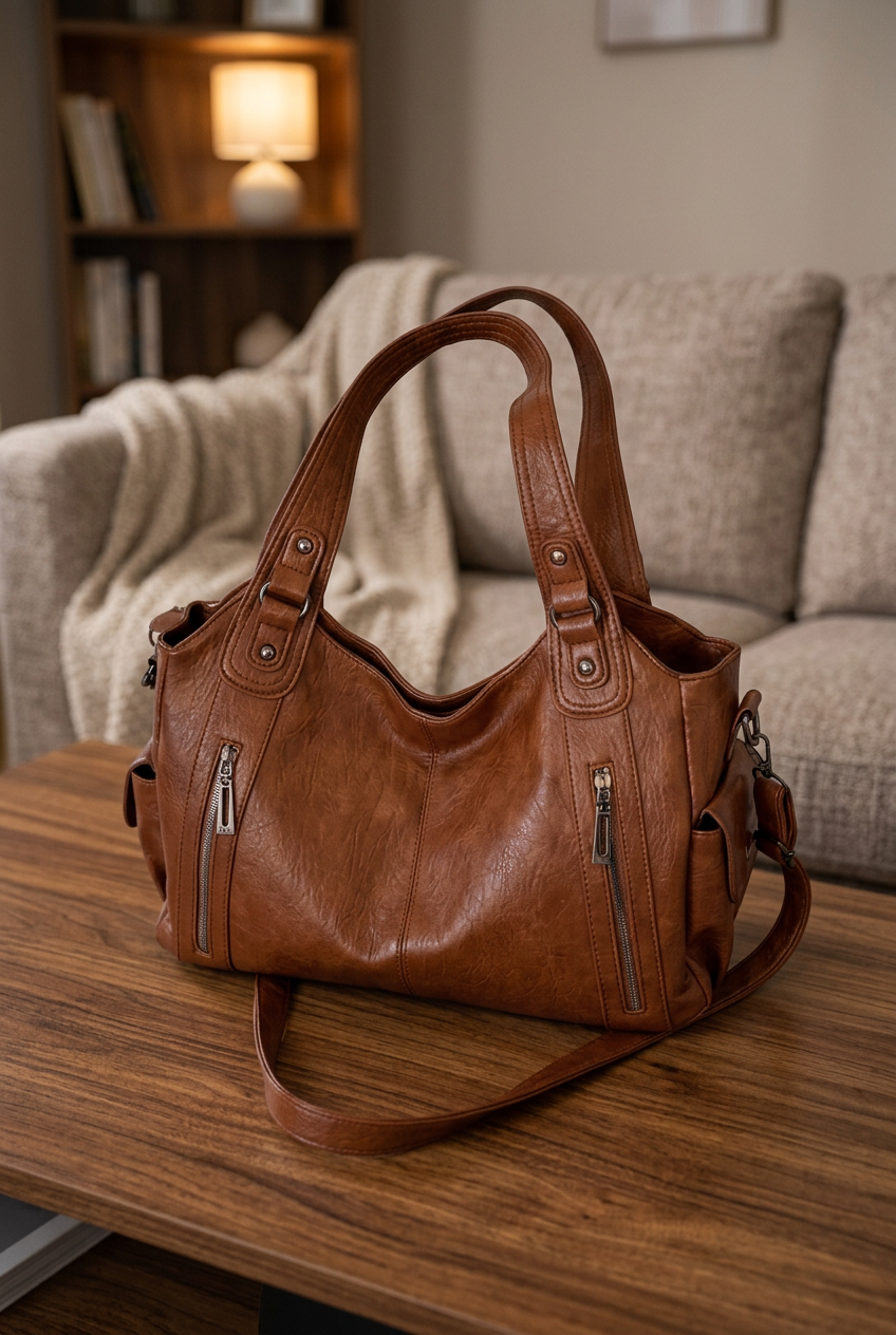Spacious Shoulder Bag