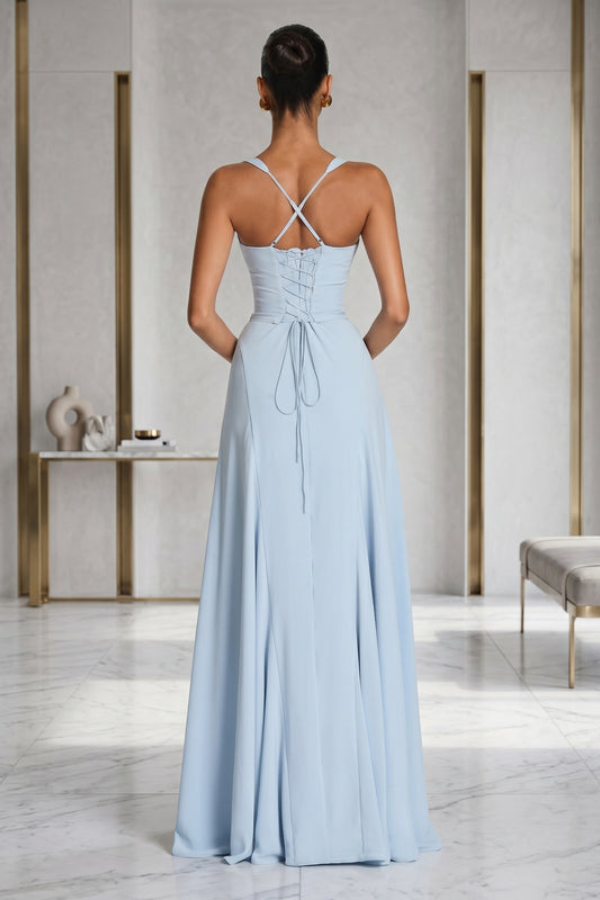 Traumhafte Eleganz Anlass Maxikleid