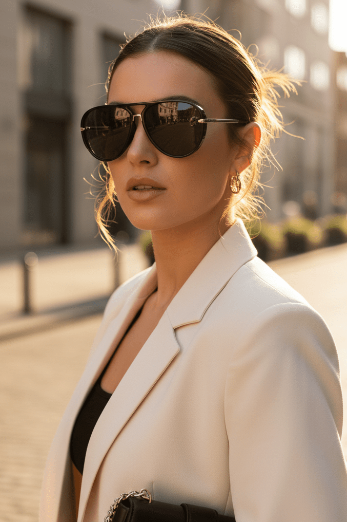 Retro Metal Sunglasses UV400