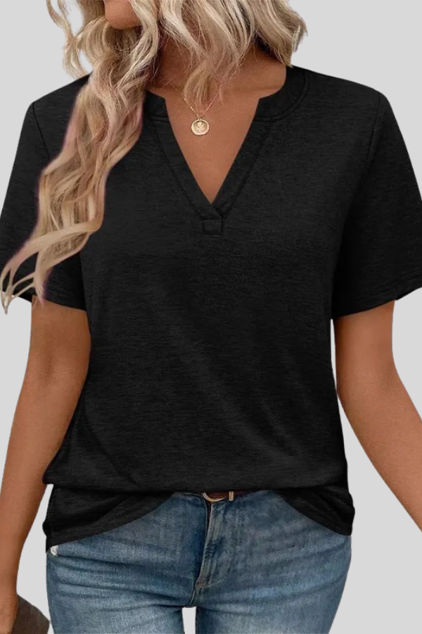 Essential V Neck Summer Top