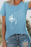 Soft Cotton Dandelion T Shirt