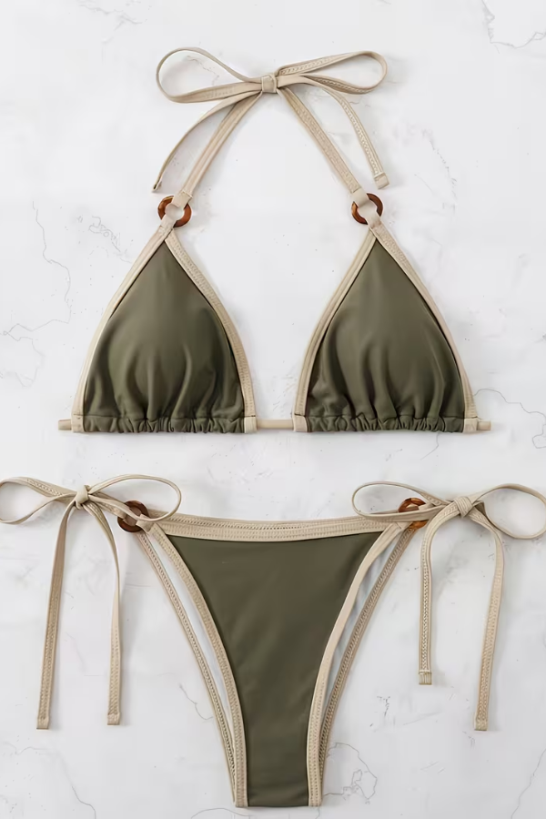 Vibrant Bikini Set Cutout