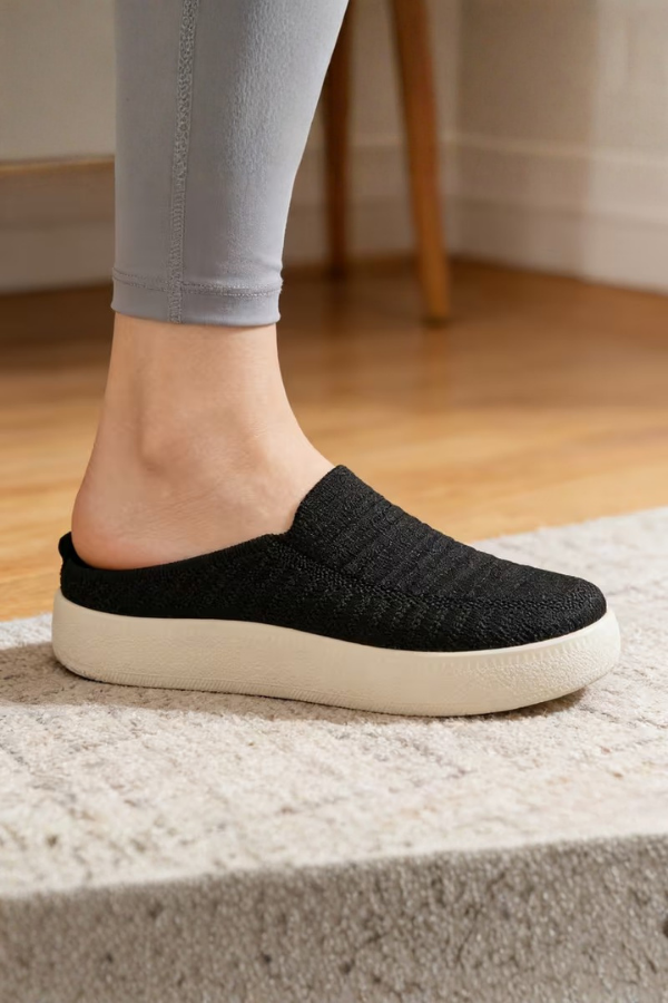 Slip On Breathable Thick Sole Shoes