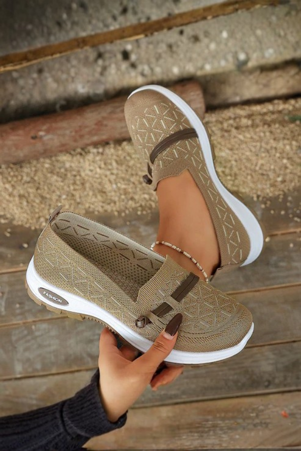 Breathable Arch Support Slip On Sneakers