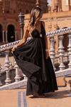 Glamorous Halter Neck Keyhole Maxi Dresses