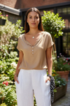 Cozy V-Neck Everyday T-Shirt