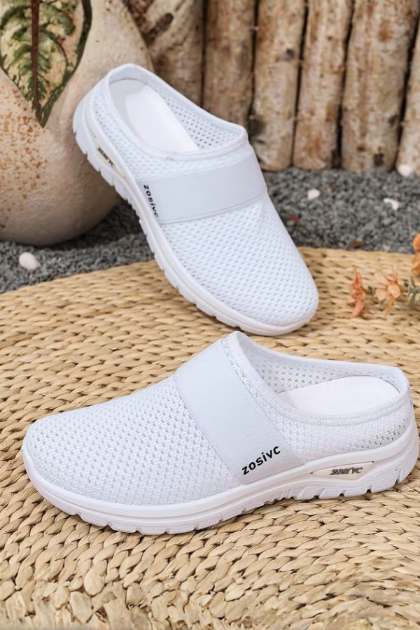 Breathable Lightweight Slip On Nurse Sneakers