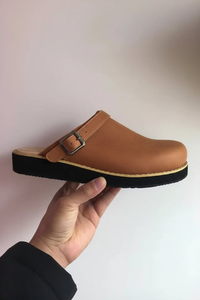 Orthopedic Leather Clogs