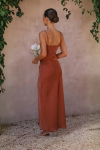 Elegant Slip Midi Dress
