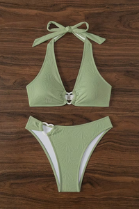 Playful Bikini Set Heart Cutout