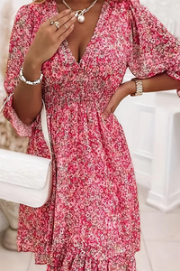 Bohemian Floral Dress