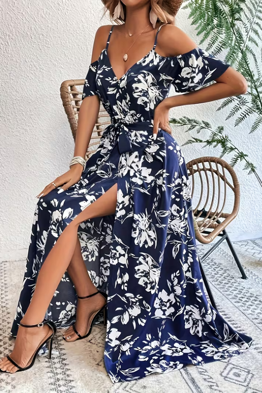Romantic Cold Shoulder Dress