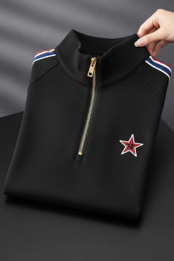 Luxurious Tracksuit Quarter Zip