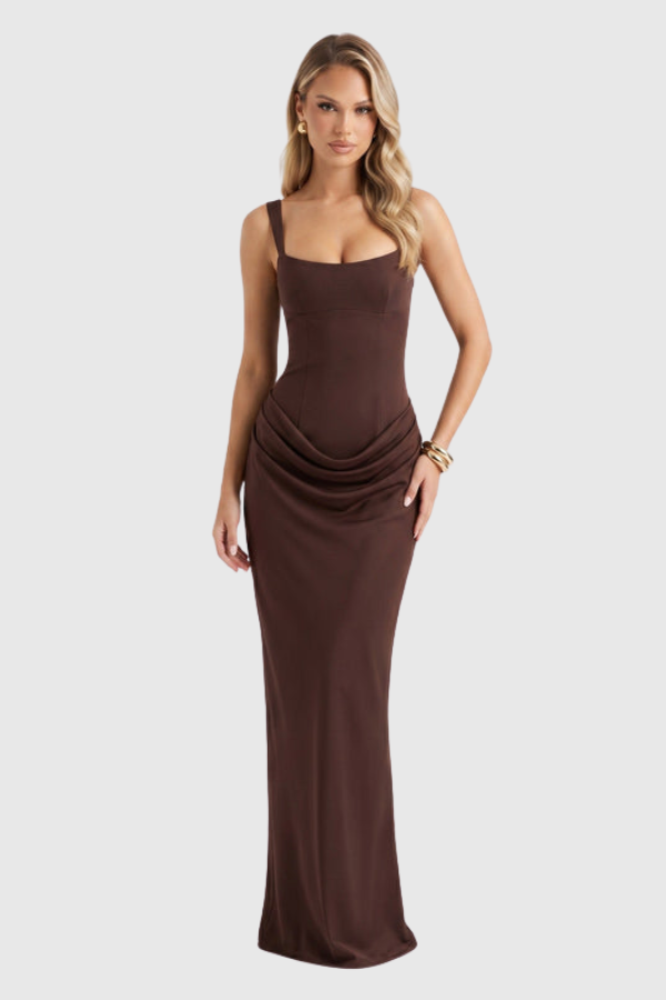 Modern Pleated Summer Party Dress