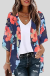 Floral Bubble Sleeve Blouse