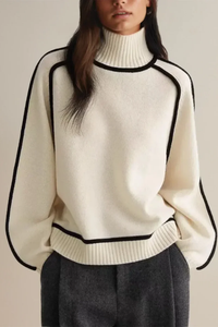 Cozy Knit Sweater Turtleneck