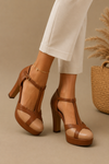 Elegant Comfort Block Heel Sandals