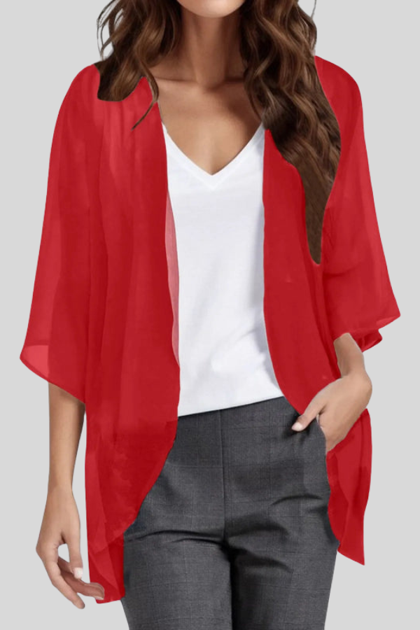 Lightweight Open Front Cover Up