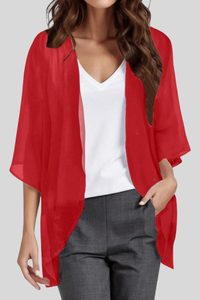 Lightweight Open Front Cover Up