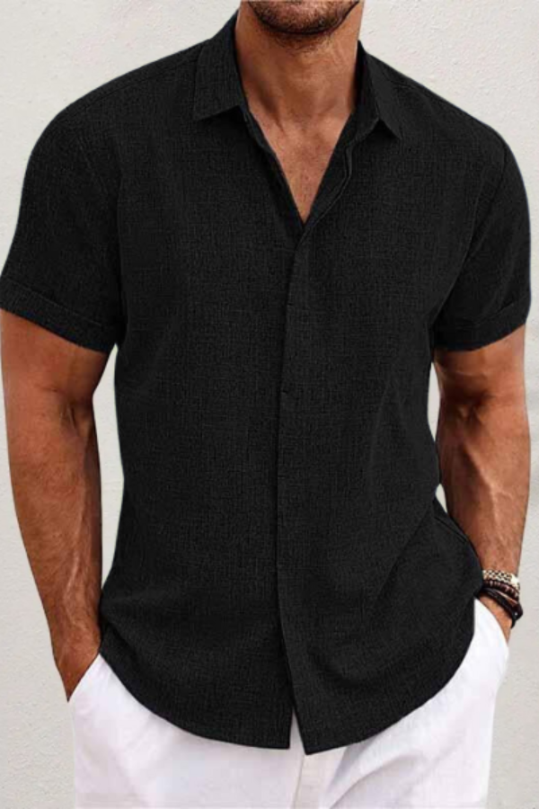 Relaxed Short Sleeve Summer Shirt