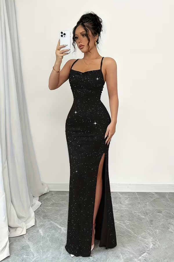 Radiant Sequin Maxi Dress