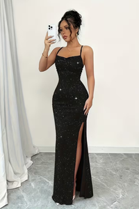 Radiant Sequin Maxi Dress