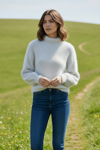 Cozy Turtleneck Knit Sweater