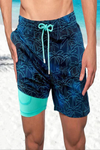 Athletic Compression Lined Swim Shorts