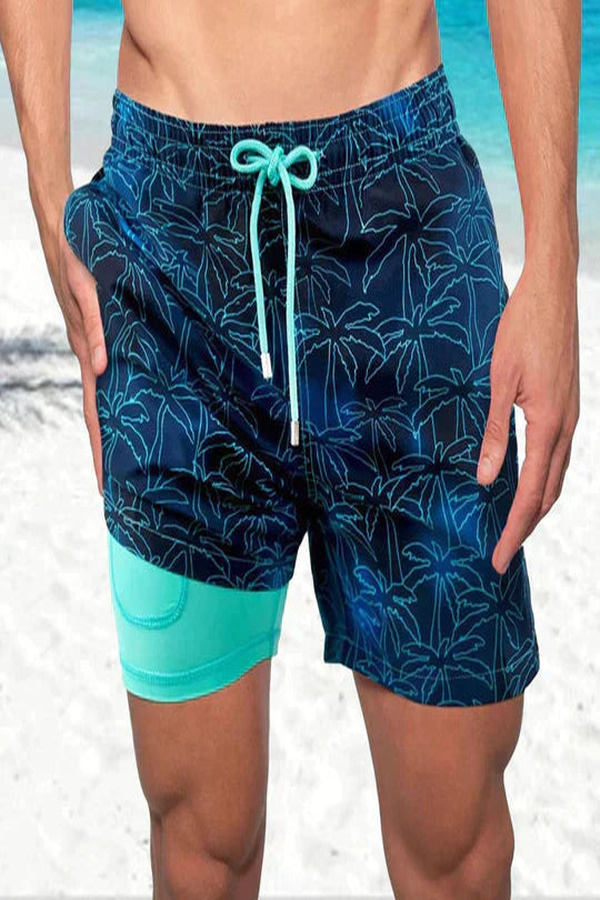 Athletic Compression Lined Swim Shorts